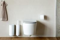 Brabantia mindset toiletaccessoires set van 3 mineral infinite white - thumbnail