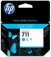 HP Inktcartridge 711 Origineel Cyaan CZ130A - thumbnail