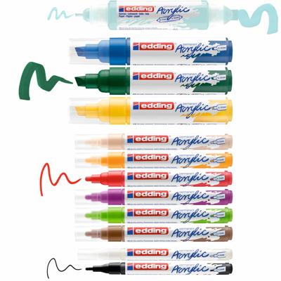Acrylmarker edding starterskit groot creatief Acrylmarker edding starterskit groot creatief