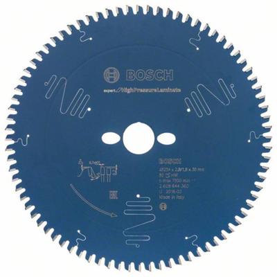 Bosch Accessories Expert for High-Pressure Laminate 2608644360 Cirkelzaagblad 254 x 30 x 1.8 mm Aantal tanden: 80 1 stuk(s)