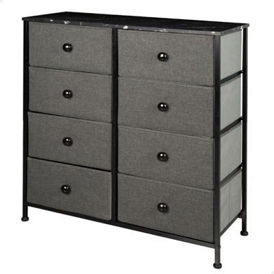Ladekast Max Home Grijs Marmer 80 x 81 x 30 cm