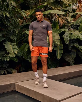 Malelions Captain Polo Heren Grijs - Maat XS - Kleur: Grijs | Soccerfanshop