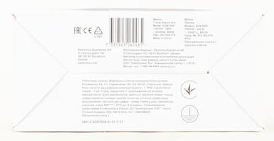 Electrolux EDBT800 Droogstrijken Roestvrijstalen zoolplaat Rood, Wit 800 W