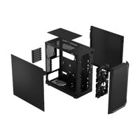 Fractal Design Focus 2 PC-behuizing Zwart Zijvenster - thumbnail