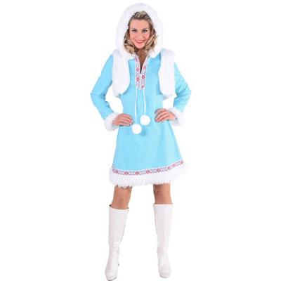 Eskimo outfit Ice-Blue vrouw