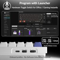 Keychron Q2 HE 8K Lime toetsenbord - thumbnail