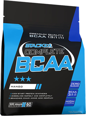 Stacker2 Complete BCAA Mango (300 g) Stacker2 Complete BCAA Mango (300 g)
