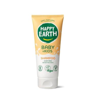 Happy Earth 100% Natural Baby & Kids Shampoo Soap Free