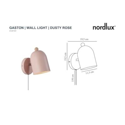 Nordlux Roze wandlampGaston design - 2412671057
