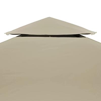 Vervangend tentdoek prieel 310 g/m² 3x3 m beige