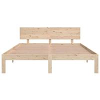 Bedframe massief hout 150x200 cm 5FT King Size - thumbnail