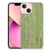 iPhone 13 mini | Bumper Hoesje | Green Wood - thumbnail