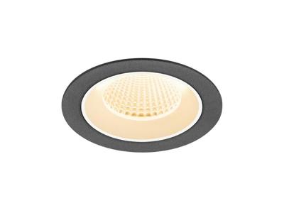 SLV InbouwspotNuminos M zwart/wit 2700K - 40gr - 1009599