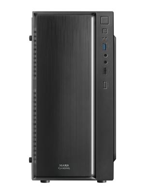 Micro ATX/ITX Mini tower BehuizingBehuizing Mars Gaming MCM Zwart