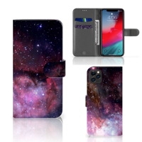 Book Case voor Apple iPhone 11 Pro Max Galaxy - thumbnail