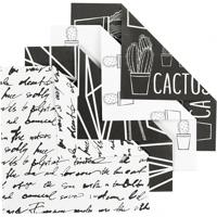 Vivi Gade Origamipapier, afm 10x10 cm, 80 gr, 40 vel/ 1 doos - thumbnail