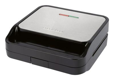 Profi Cook PC-ST 1297 Sandwich toaster Anti-aanbaklaag Zwart-zilver