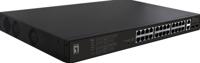 LevelOne FGP-2831 netwerk-switch Unmanaged Fast Ethernet (10/100) Power over Ethernet (PoE) 1U Zwart - thumbnail