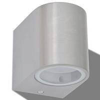 VidaXL Led-wandlamp tuin neerwaarts rond 2 st - thumbnail