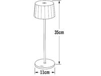 Konstsmide 7813-250 Positano USB-lamp LED LED vast ingebouwd 2.2 W Wit - thumbnail