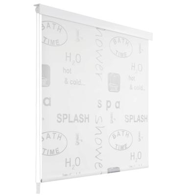 VidaXL Rolgordijn voor douche 160x240 cm splash VidaXL Rolgordijn voor douche 160x240 cm splash