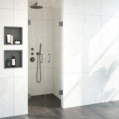 Pendeldeuren Compleet Just Creating Profielloos 70x200 cm Gunmetal Sanitop