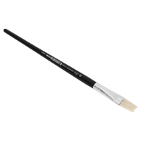 Copenhagen Pro Universeel Penseel | Maat 14 | Wit Chinees varkenshaar | FSC zwart gelakte houten steel - 23.144.14 - thumbnail