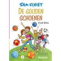 Kluitman Boek AVI M4 Sam Schiet Gouden Schoenen - thumbnail