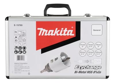 Makita Accessoires Gatzaagset 8-delig hout/metaal - E-15780 E-15780