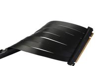 Phanteks PCIe Riser-kabel PCIe x16 stekker, PCIe x16 bus 0.22 m Zwart Bus 90° haaks PH-CBRS_PR22 - thumbnail