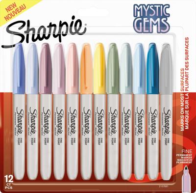 Set Viltstiften Sharpie Mystic Gems 12 Onderdelen Taart