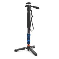 3 Legged Thing Punks Taylor 2.0 Monopod Kit with wrist strap & DOCZ2 Foot Stabilizer Blk, Blue - thumbnail