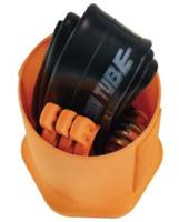 IceToolz gereedschapsbidon voor bandreparatie 10-delig zwart - thumbnail