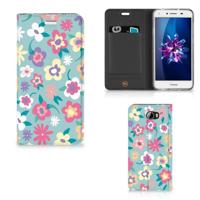 Huawei Y5 2 | Y6 Compact Smart Cover Flower Power - thumbnail