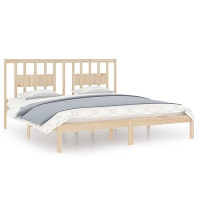 Bedframe massief grenenhout 200x200 cm Bedframe massief grenenhout 200x200 cm