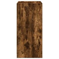 Kledingkast 48x41x102 cm bewerkt hout gerookt eikenkleurig - thumbnail