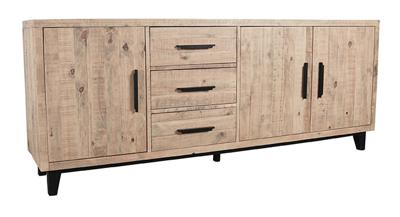 LABEL51 Dressoir 'Lima' Grenenhout, 200cm LABEL51 Dressoir 'Lima' Grenenhout, 200cm