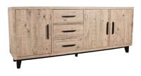 LABEL51 Dressoir 'Lima' Grenenhout, 200cm - thumbnail