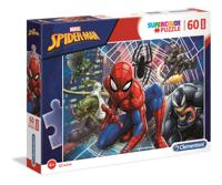 Clementoni legpuzzel super color maxi spiderman, 60st. - thumbnail