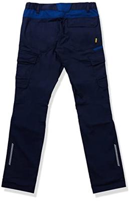 Blåkläder Industrie werkbroek stretch 14441832 | Marineblauw/Korenblauw | Maat 48 - 7330509756423