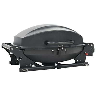 Gasbarbecue met kookzone zwart Gasbarbecue met kookzone zwart