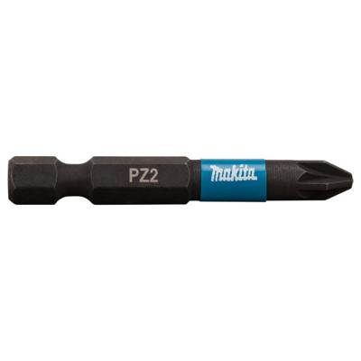 Makita Accessoires B-63753 | Slagschroefbit | PZ2x50mm X Impact Black - B-63753