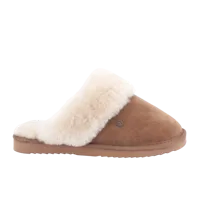 Warmbat Flurry Suede Pantoffel Dames Cognac 37 - thumbnail