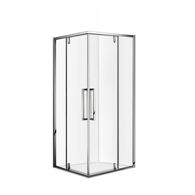 Douchecabine Royal Hoekinstap Draaideur 90x90x200cm Antikalk Helder Glas Chroom Profiel 6mm Veiligheidsglas Easy Clean Douchecabine Royal Hoekinstap Draaideur 90x90x200cm Antikalk Helder Glas Chroom Profiel 6mm Veiligheidsglas Easy Clean