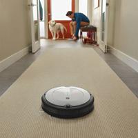 iRobot Roomba 698 robotstofzuiger Stofzak Zwart, Grijs 0,6 l - thumbnail