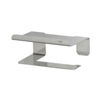 Toiletrolhouder met Plateau Tiger Colar Gepolijst RVS - thumbnail