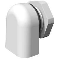 Hammond Electronics Ontluchtingsklep Polycarbonaat Lichtgrijs (l x b x h) 35 x 30 x 25 mm 1 stuk(s) - thumbnail