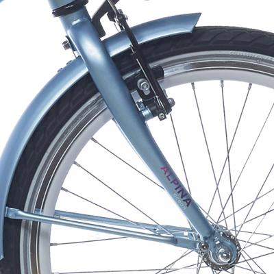 Alpina voorvork 22 ocean dusk blue matt