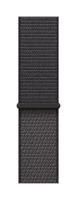 Apple Watch Band - Geweven sportbandje - 46 mm - Donkergrijs - Extra large - thumbnail