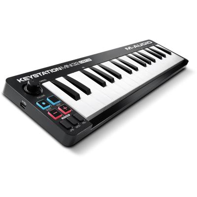 M-AUDIO Keystation Mini 32 MK3 MIDI toetsenbord 32 toetsen USB Zwart, Wit